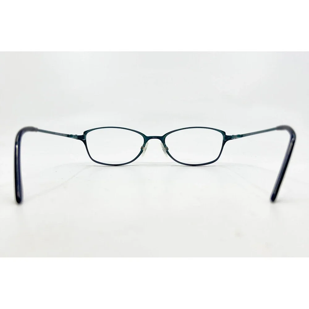 BCBGMAXAZRIA Priscilla Eyeglasses Frames Black Teal 50-17-135 Women Eyewear